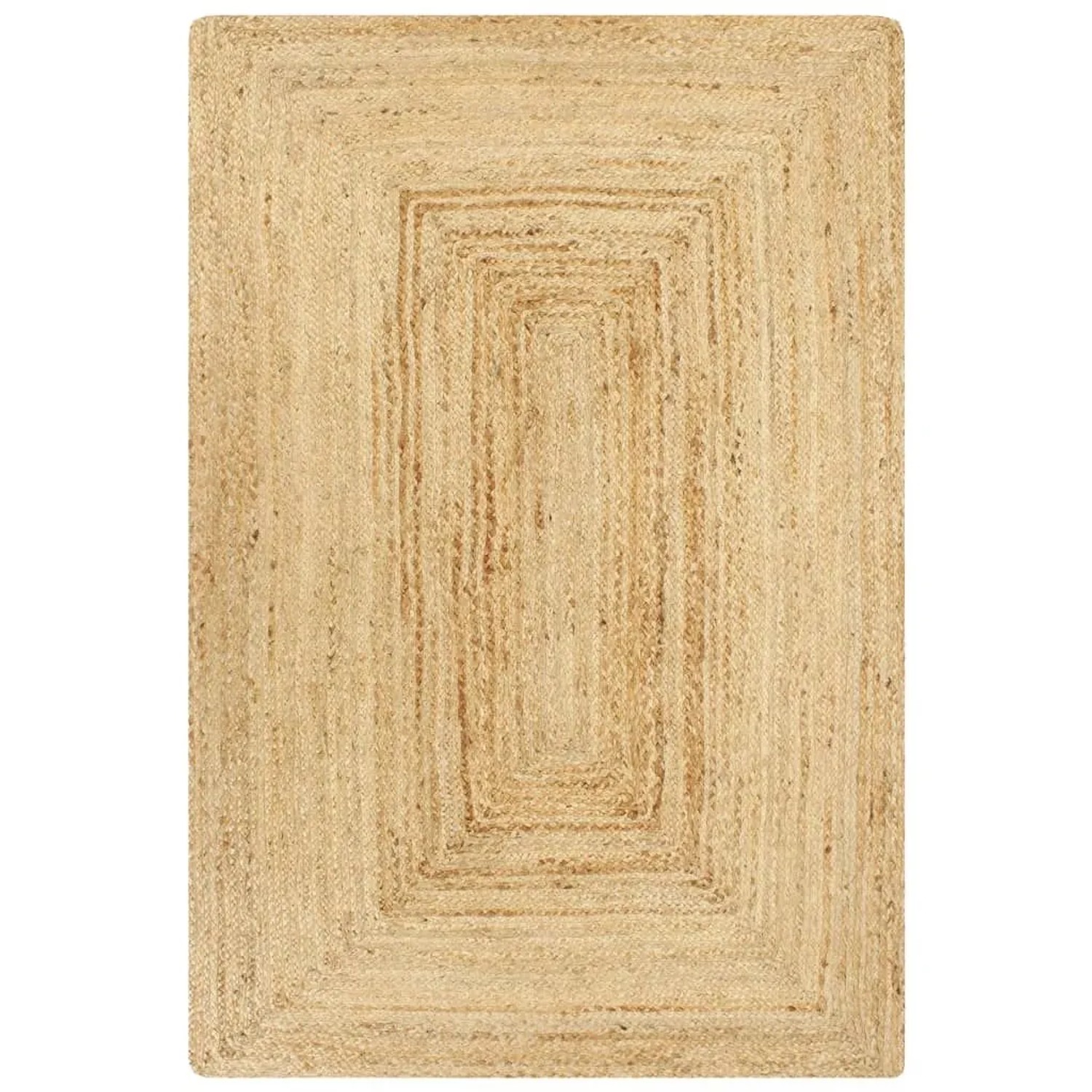 vidaXL Teppich Handgefertigt Jute Natur 80x160 cm 133728