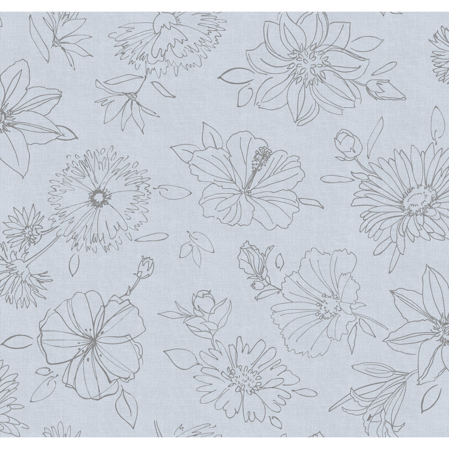 d-c-fix Tischdecke Palmas Grau 130 x 160 cm eckig
