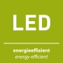 Energiesparende LED-Technologie für die Paul Neuhaus Wandleuchte Popsicle.