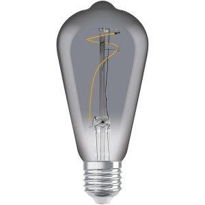 Osram LED-Leuchtmittel E27 in Edisonform, 3,4 W, 100 lm, Vintage-Look.