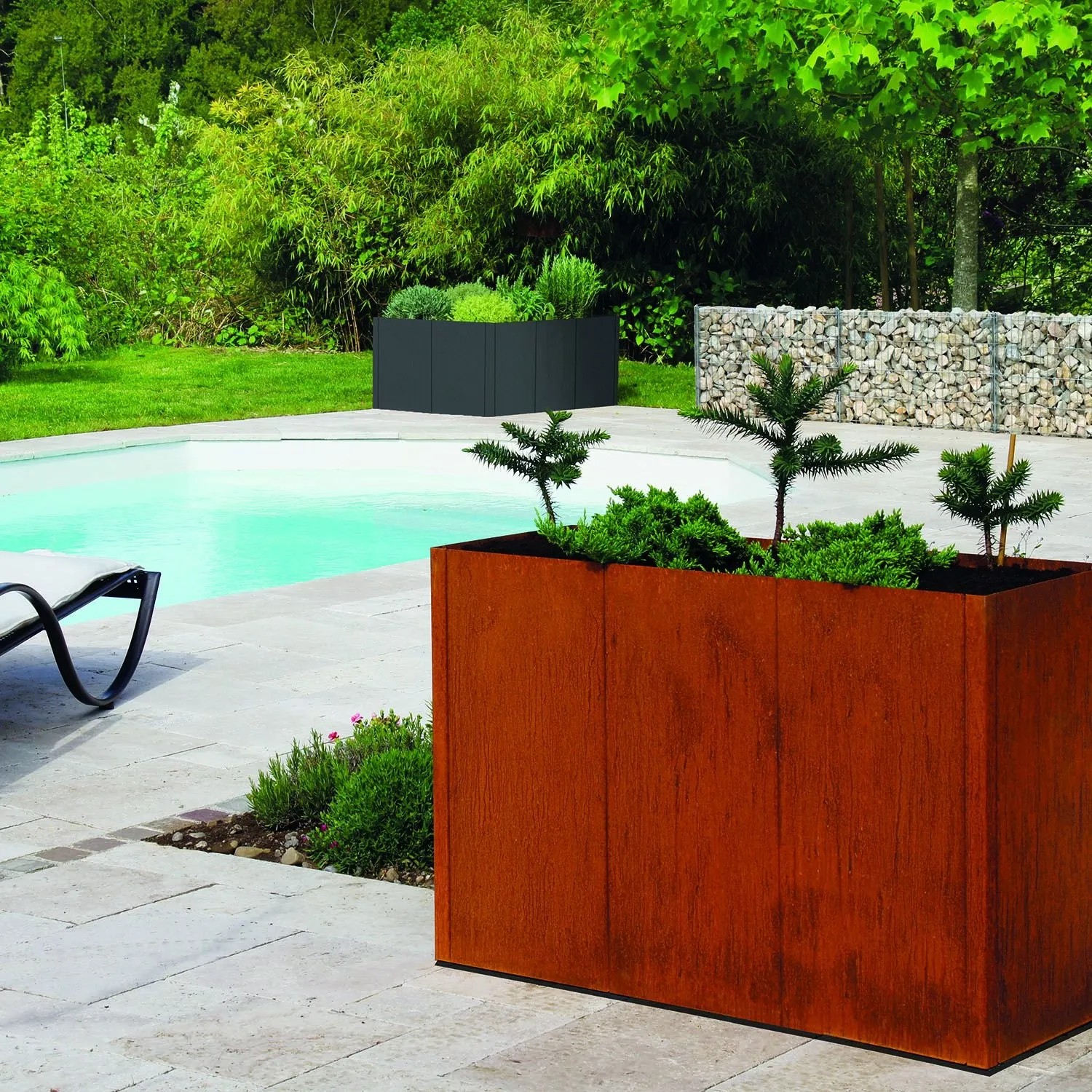 bellissa Segmente Hochbeet 50 Pannello (2er Set), L 36 x B 4,5 x H 50 cm