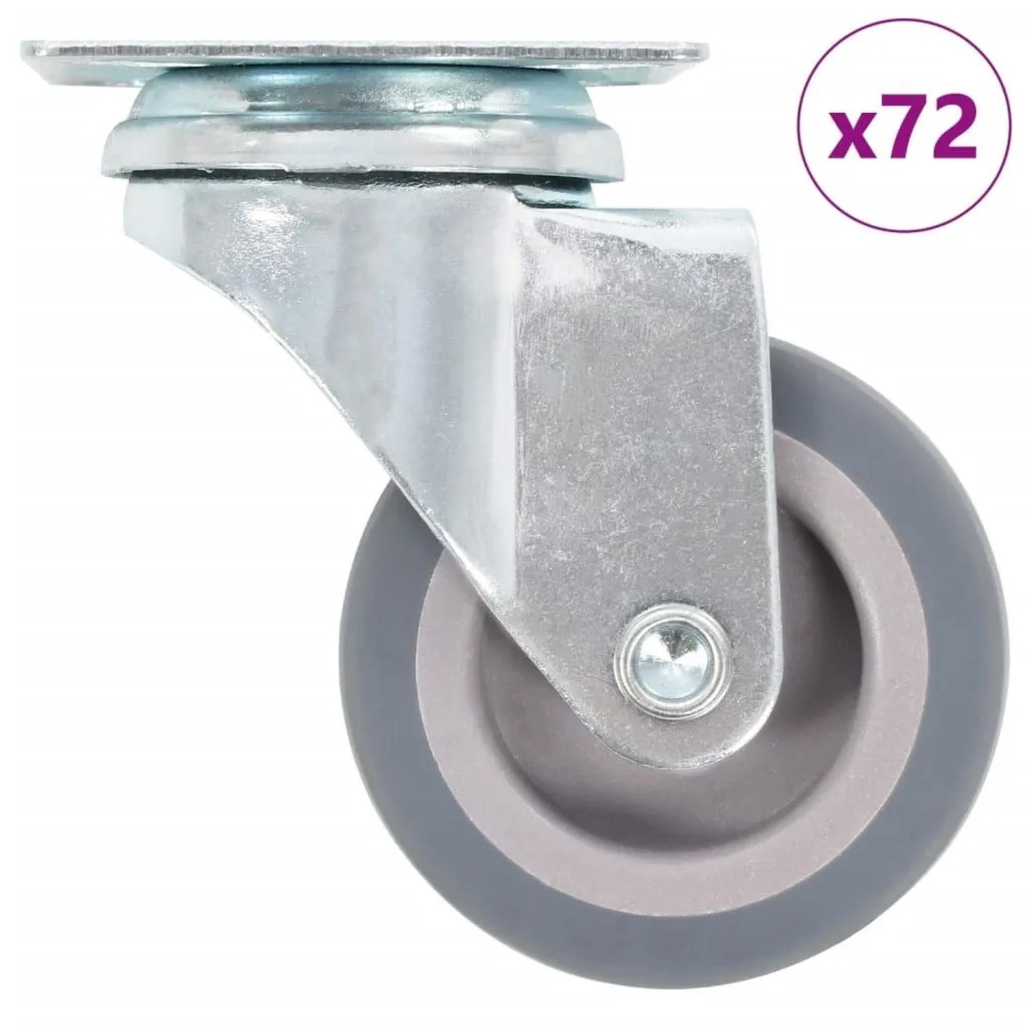 vidaXL 72 Stk Lenkrollen 50 mm 277907