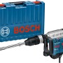 Bosch Professional GSH 5 CE Schlaghammer mit Handwerkerkoffer, blau/silber.