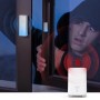 Eufy Eingangssensor an Tür mit Einbrecher, Teil des Kameraüberwachung Systems.