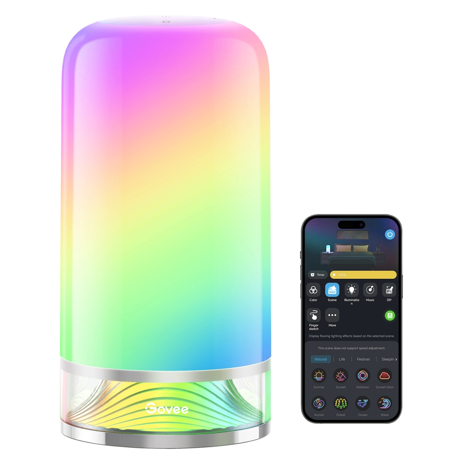 Govee RGBICWW LED-Tischlampe H6022 günstig online kaufen