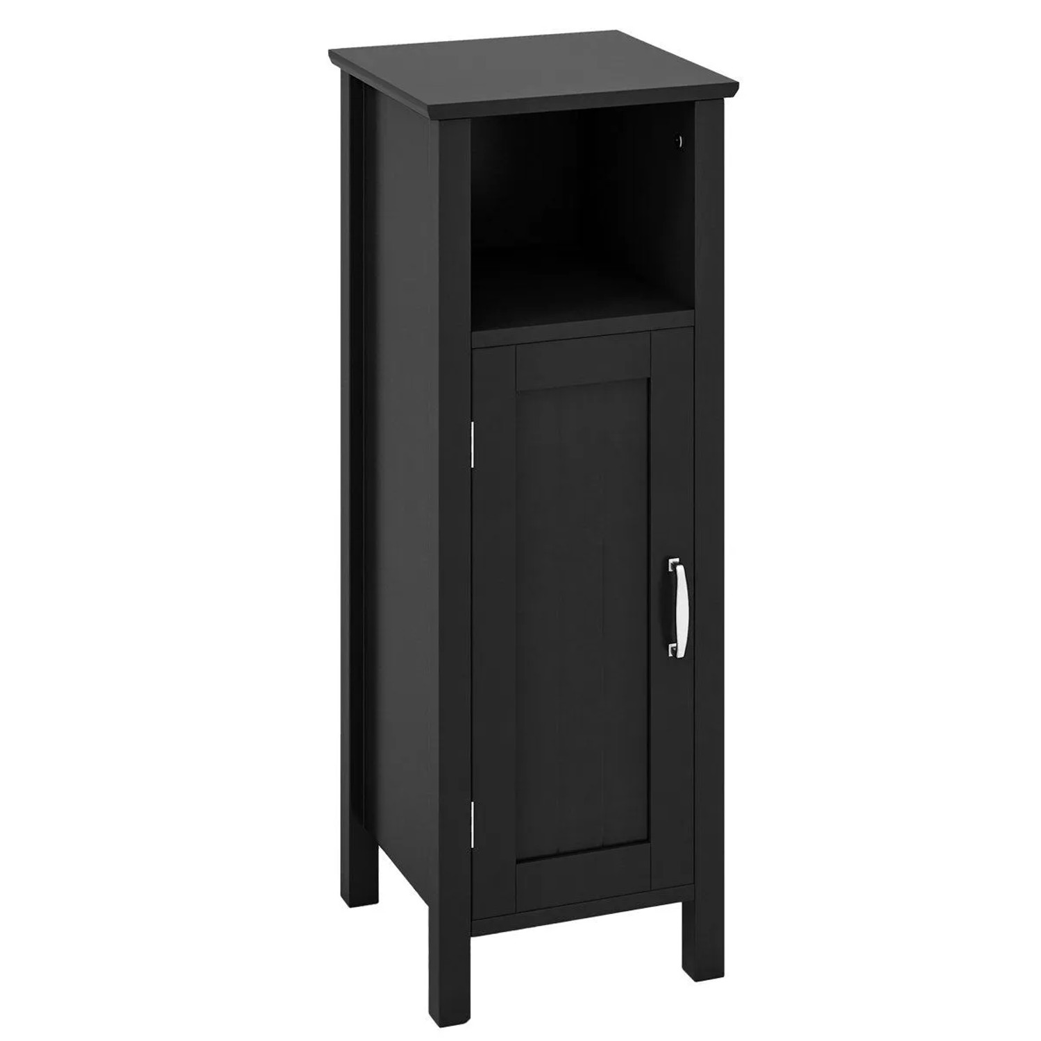 Costway Badezimmerschrank Badschrank mit Verstellbarer Ablage Beistellschrank
