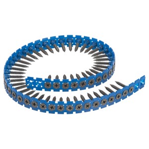 Bosch Schraubenband mit Grobgewinde, 3,9x25mm, PH2, 1000 Stück, für Gipskartonplatten.