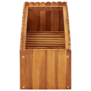 vidaXL Garten-Hochbeet 100 x 30 x 25 cm Massivholz Akazie 45918
