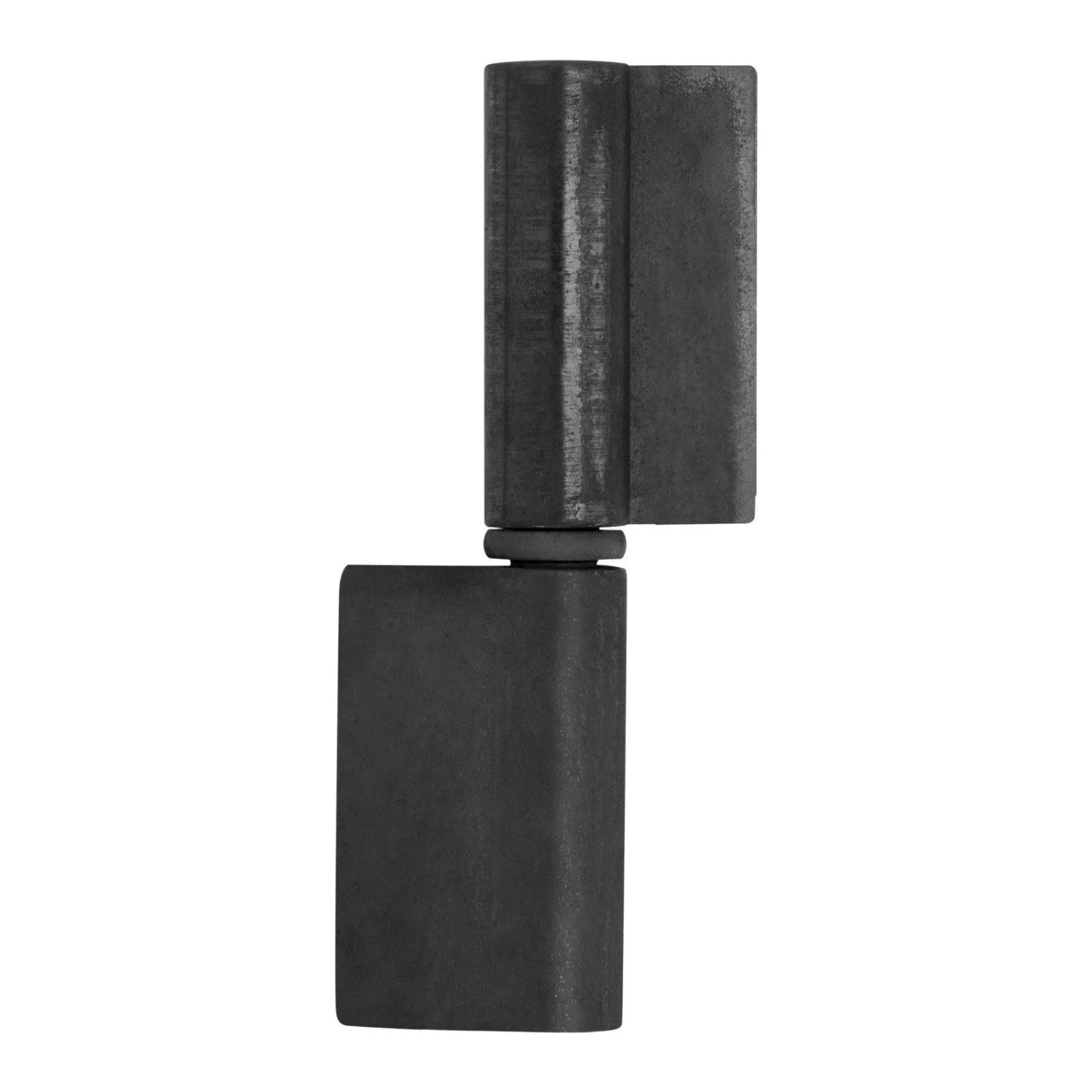 SOTECH Anschweißband Außen Ø16 mm Höhe 102 mm mit Langer Fahne Stahl Schwarz