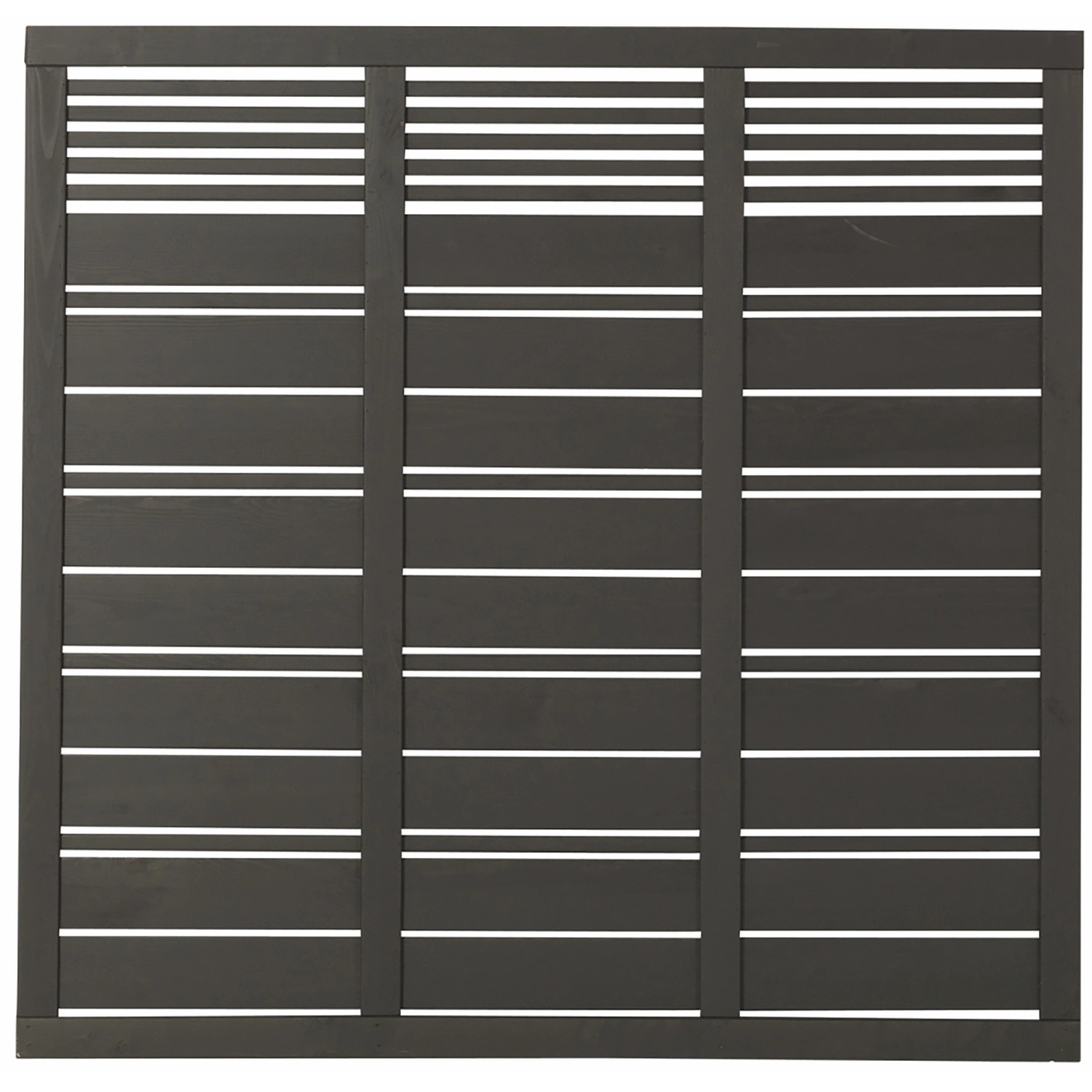 Sichtschutzzaun Silence Nadelholz Umbragrau 176 cm x 170 cm günstig online kaufen