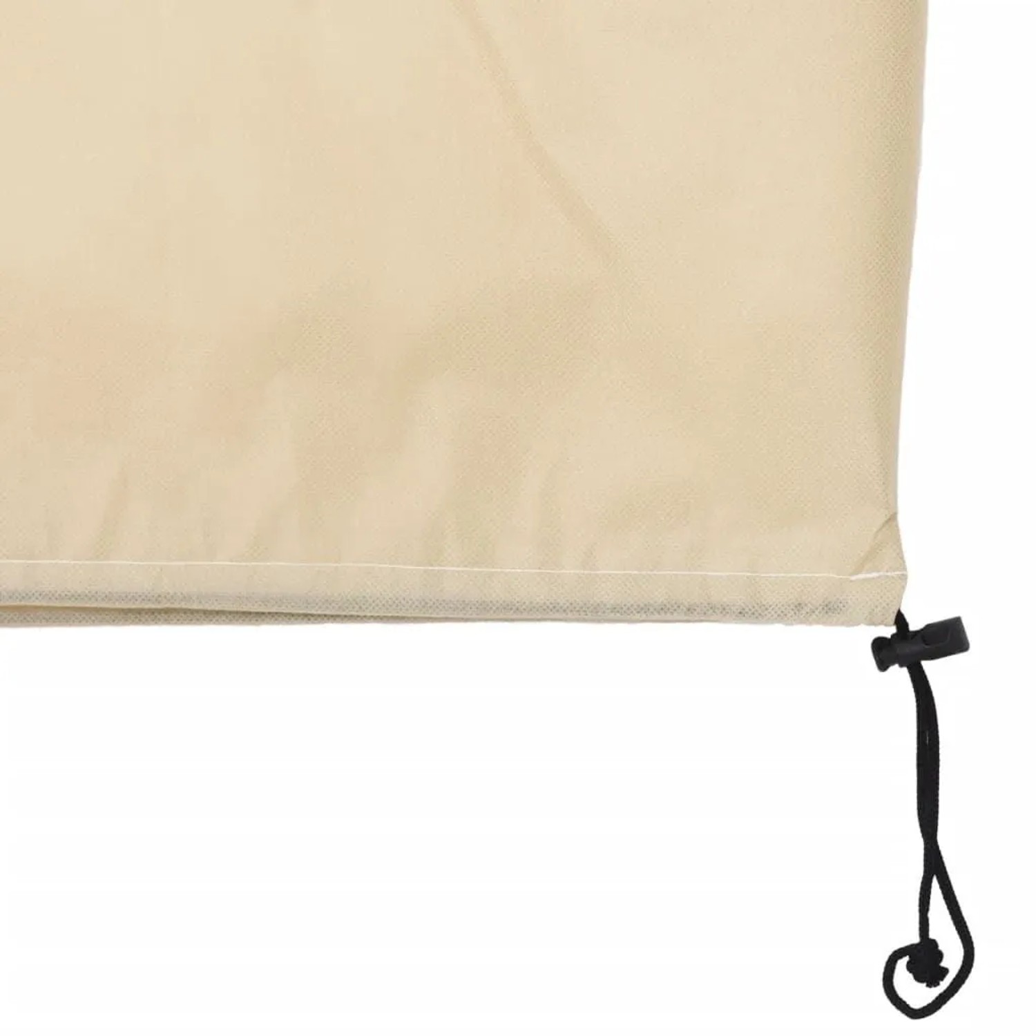 vidaXL Wintervlies-Hülle, beige, mit Kordelzug, 4er-Set zum Schutz von Pflanzen.
