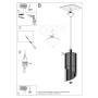 Montageanleitung für Sollux Lighting Hängeleuchte Alexia Holz, Lampen & Leuchten.