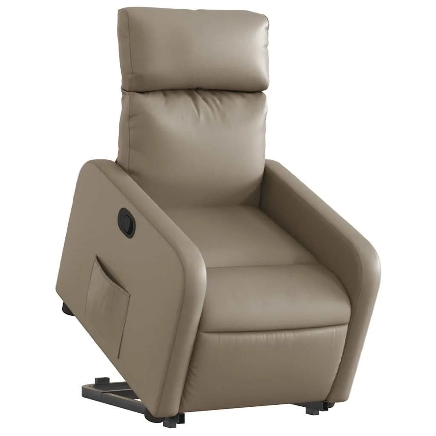 vidaXL Relaxsessel mit Aufstehhilfe Cappuccino-Braun Kunstleder 3206755 günstig online kaufen