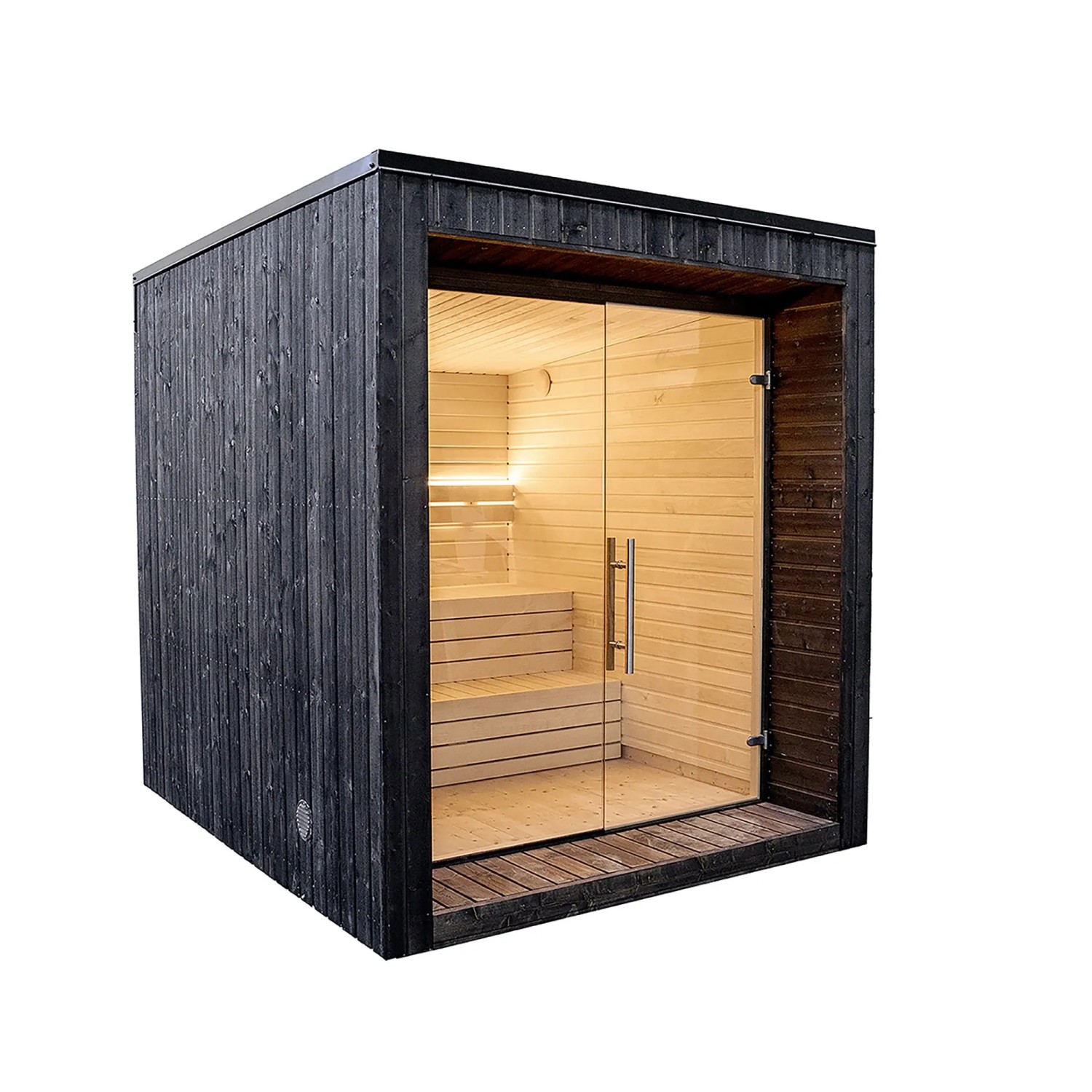 Weka Saunahaus Luua Cube ohne Ofen günstig online kaufen