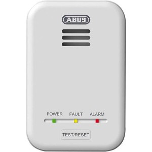 Abus Gaswarnmelder GWM100ME: Warnt zuverlässig vor austretendem Gas, für mehr Sicherheit im Haus.