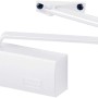 Weißer Burg Wächter Türschließer TS 1500 W SB für Türbreiten bis 110 cm.