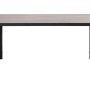 Rechteckiger MCW Alu-Esstisch N40 140x80cm in Anthrazit. Wetterfester Gartentisch mit stabiler Aluminiumplatte.
