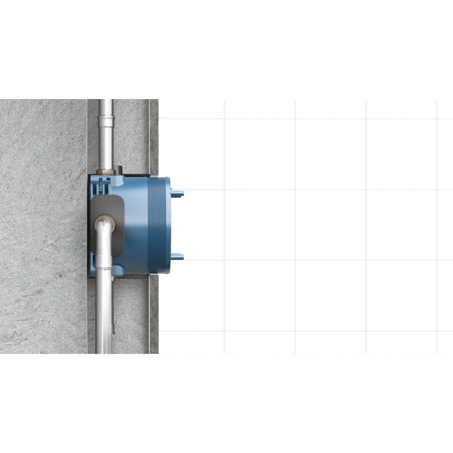 Ideal Standard Easy-Box Unterputz-Bausatz für Armaturen im Rohbau.