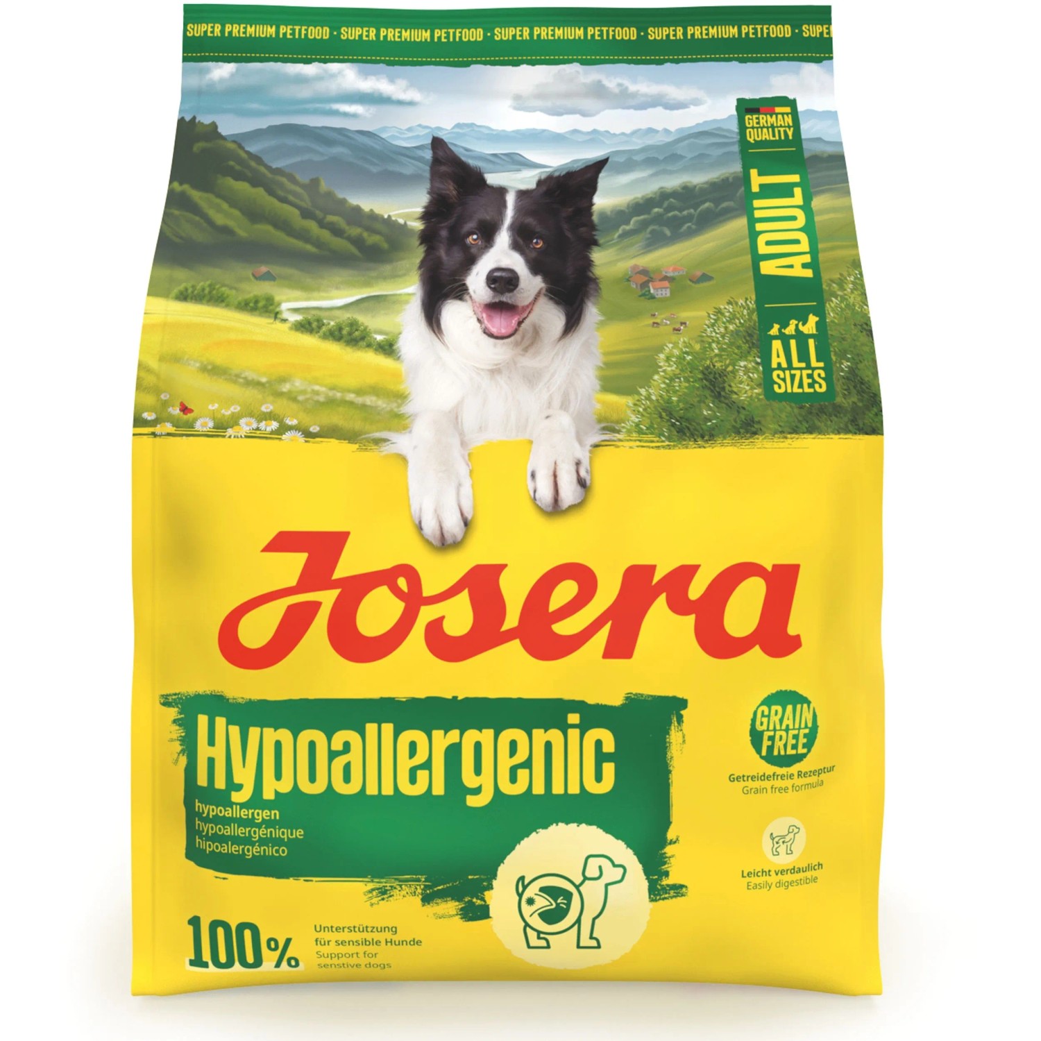 Josera Hunde-Trockenfutter Adult Hypoallergenic 900 g