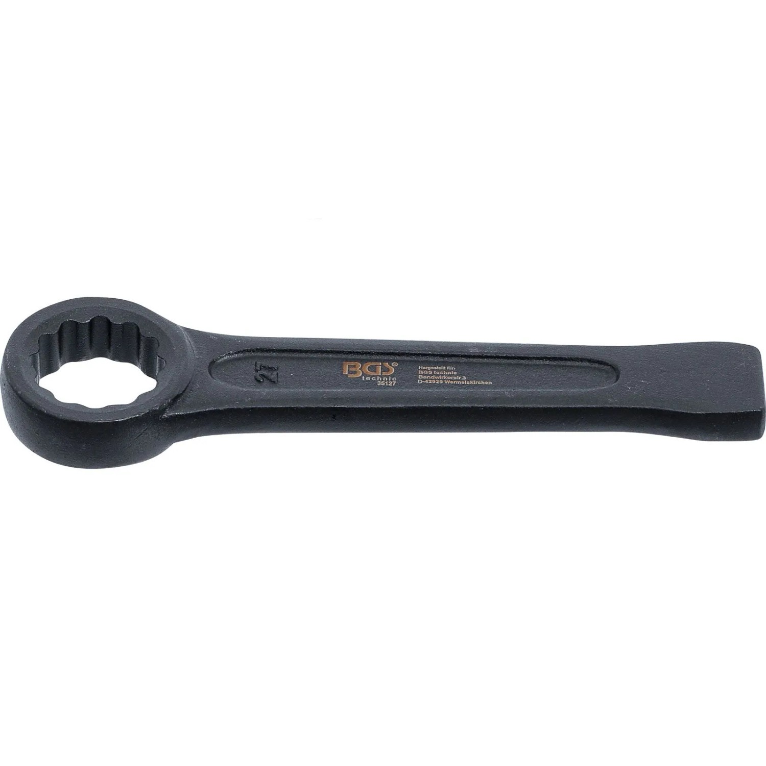 BGS Schlag Ringschlüssel SW 27 Mm 35127