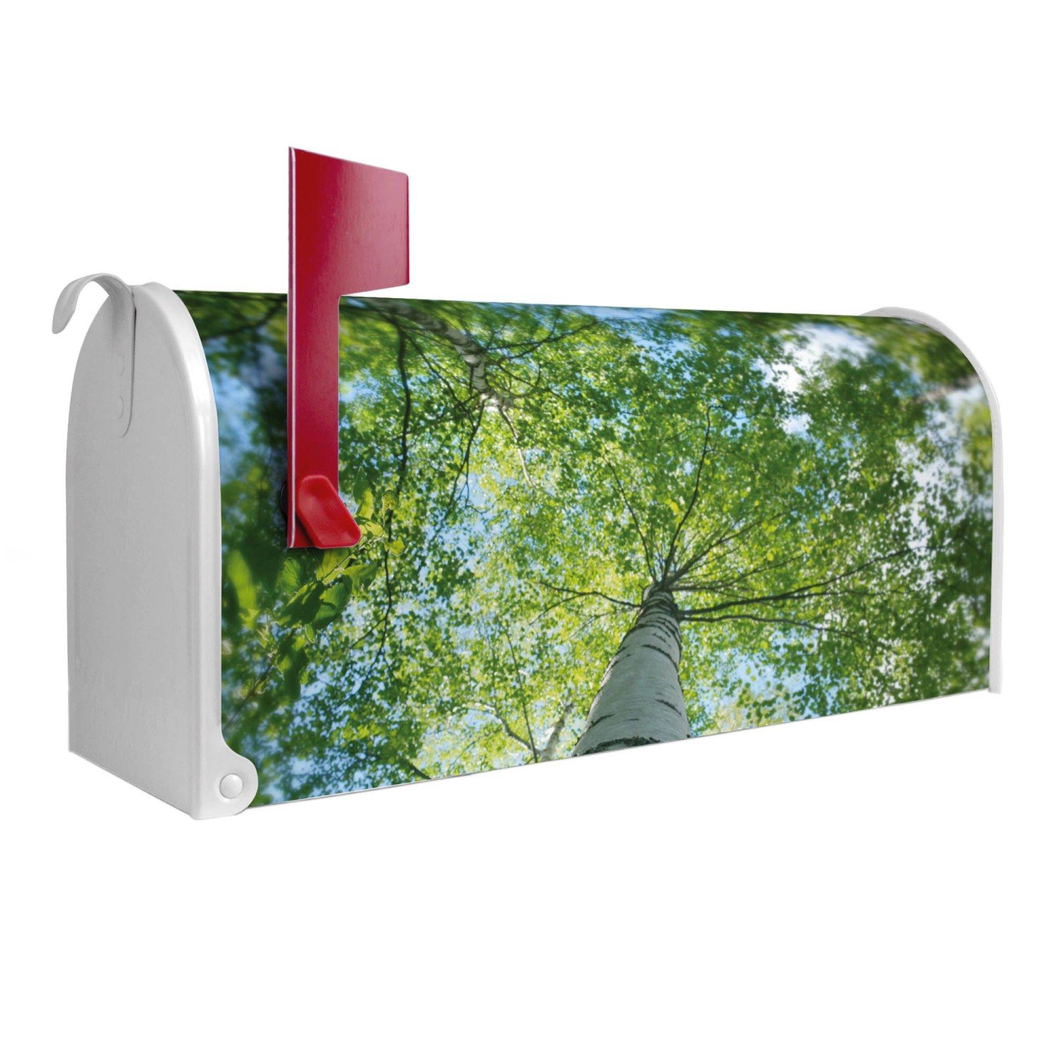 Banjado Amerikanischer Briefkasten Weiß 48x22x16cm US Mailbox Letterbox Pos günstig online kaufen