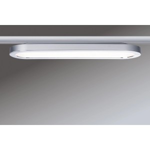 Paulmann URail LED-Panel Loop, Chrom matt, 7W für Schienensysteme.