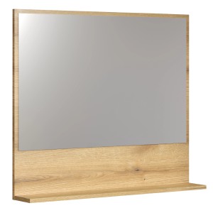 Trendteam Spiegel Pure Bliss mit Ablage in Artisan Eiche, 80 cm breit.