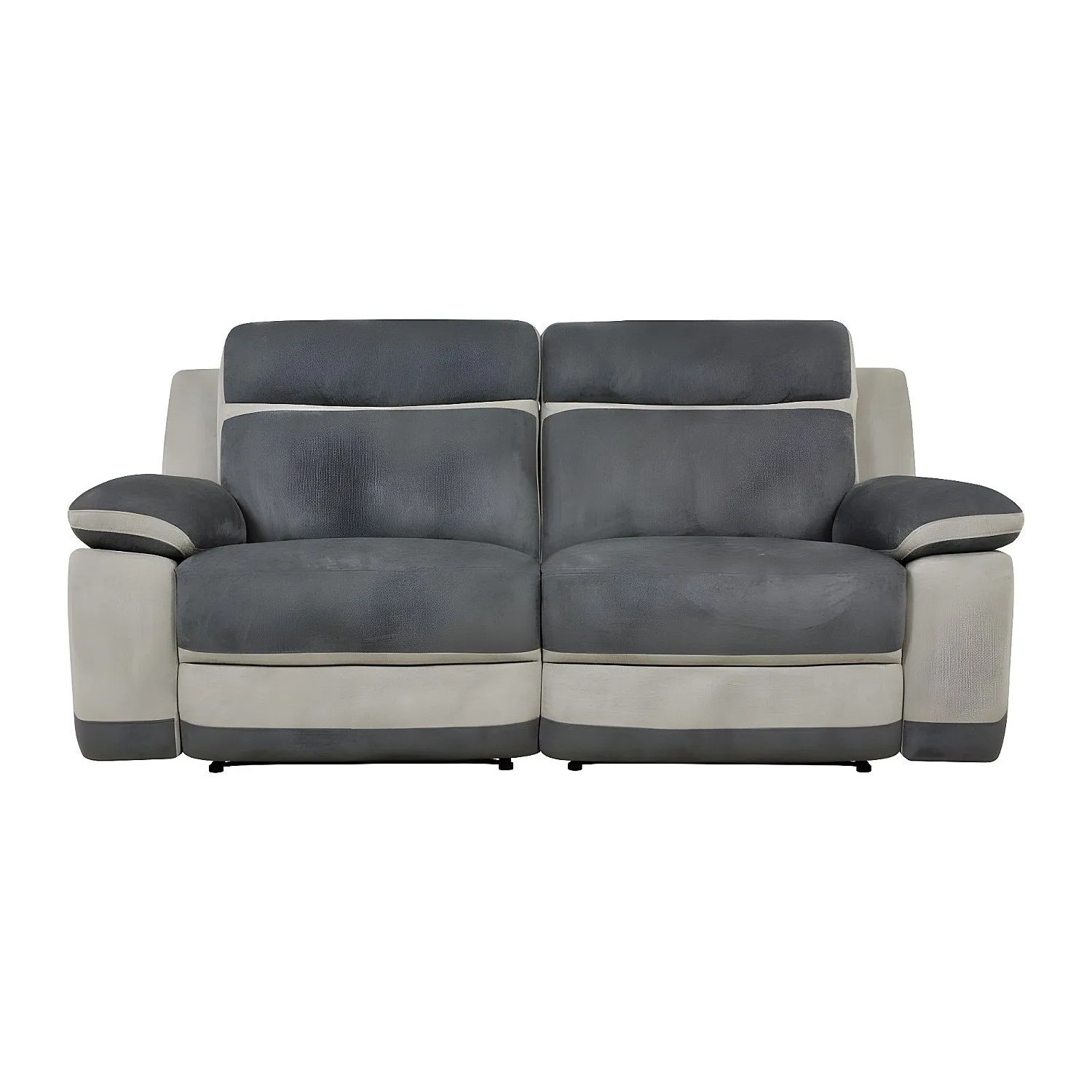Vente-unique Relaxsofa Talca Anthrazitgrau 199 cm