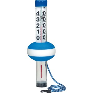 Summer Fun Poolthermometer Neptun: Schwimmendes Thermometer mit gut lesbarer Skala und Befestigungsleine.