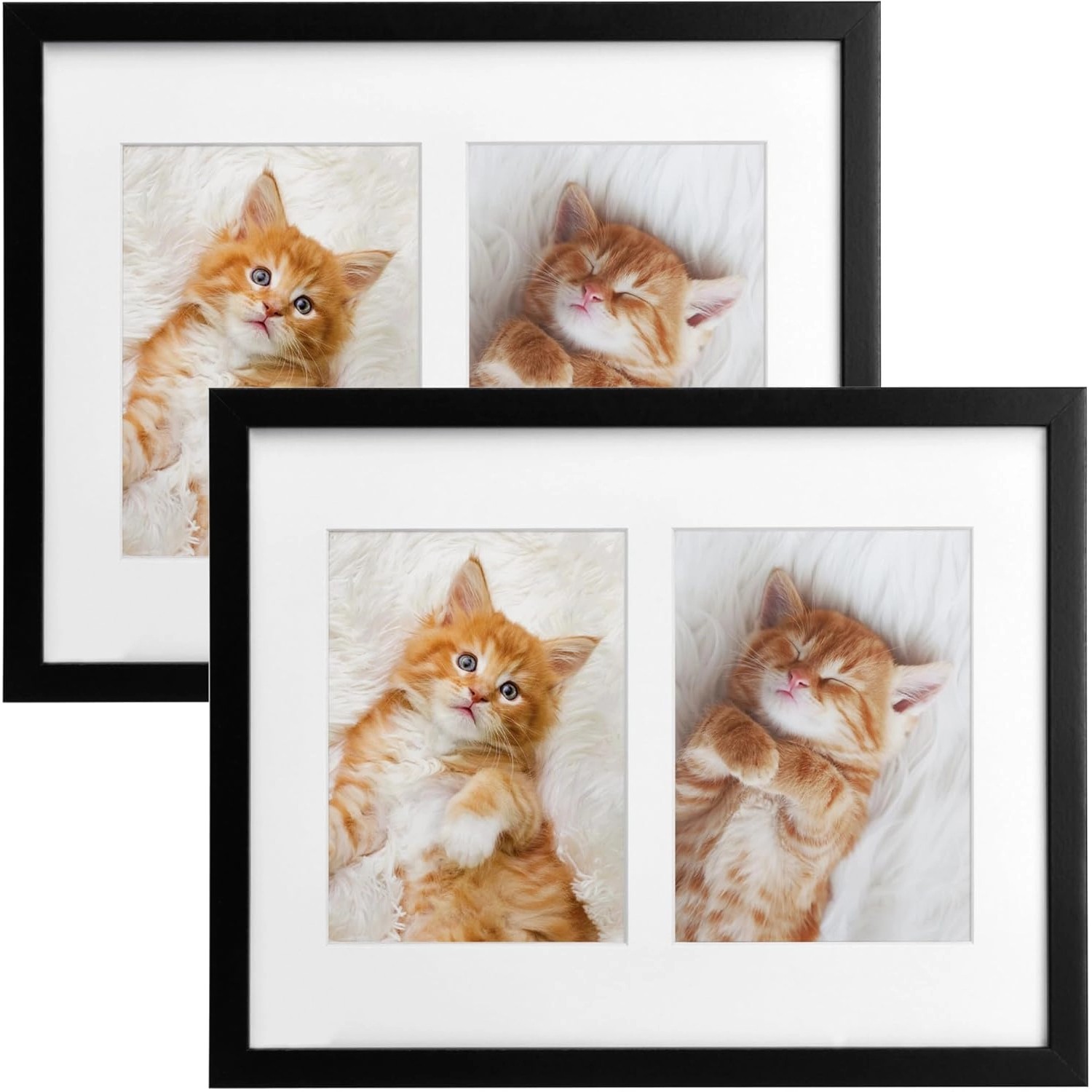 Bomoe Galeria Bilderrahmen 2 Bilder 13x18cm Schwarz 2tlg günstig online kaufen