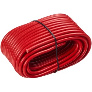 Rotes OBI Fahrzeugkabel, 10 m lang, 2,5 mm² Querschnitt, für Autoelektrik.