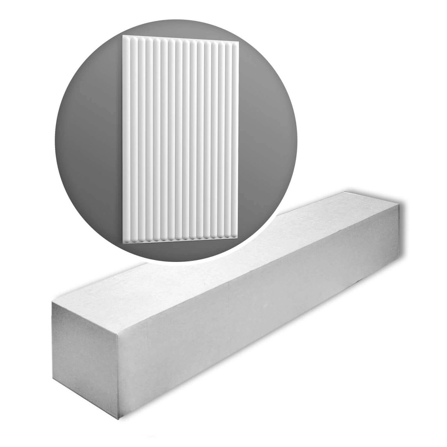 ORAC DECOR W215-Box HILL BEAD 3D Wandpaneele 1 Karton Set mit 5 Paneelen 2 günstig online kaufen