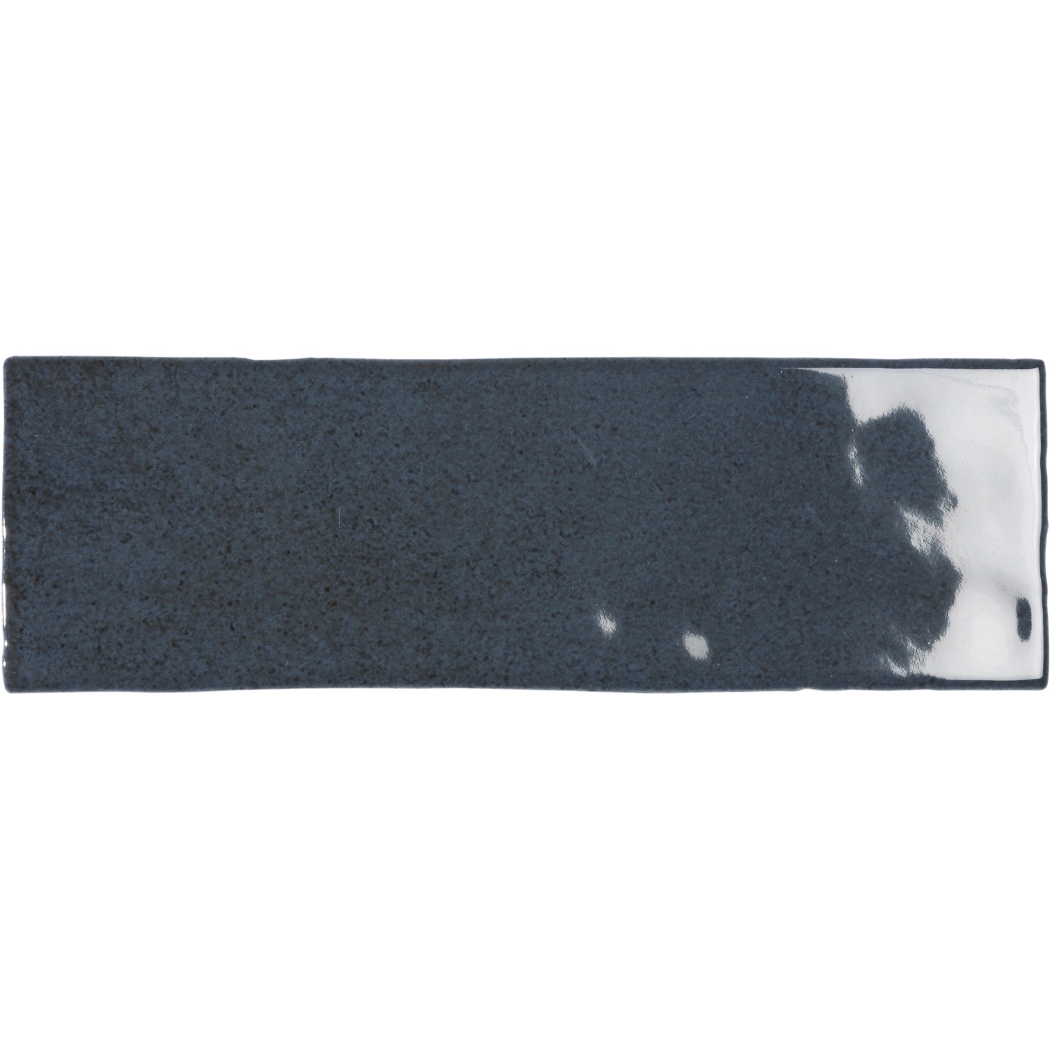 Wandfliese Nolita Steingut Blau Glasiert Glänzend 6,5 cm x 20 cm