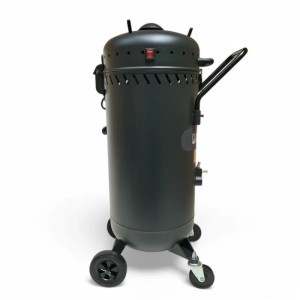 Mobiler Sandstrahler 80l von DeTec. mit Schlauch und Vakuumsystem.