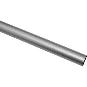 Gardinia Gardinenstange Industrial Home, Ø 25 mm, Silber, 240 cm.