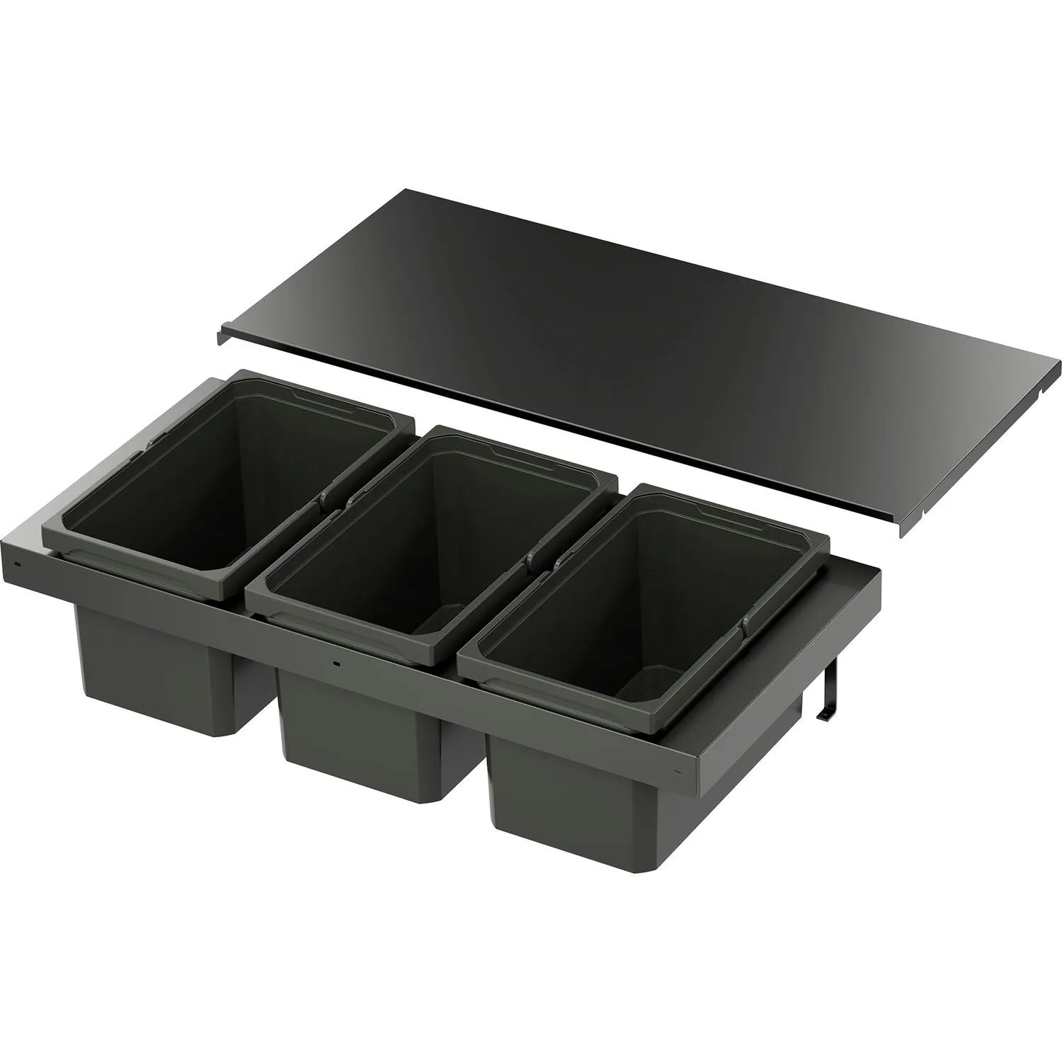 Vauth-Sagel Abfalltrennsystem Envi Flex Xs-216 Korpusbreite 900 mm 3x13, Lava