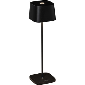 Schwarze Konstsmide LED Tischleuchte Capri, 36cm, für Innen und Außen. Dekoleuchte mit Akku.