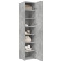 vidaXL Highboard Betongrau 40x42,5x185 cm Holzwerkstoff 3281402_3