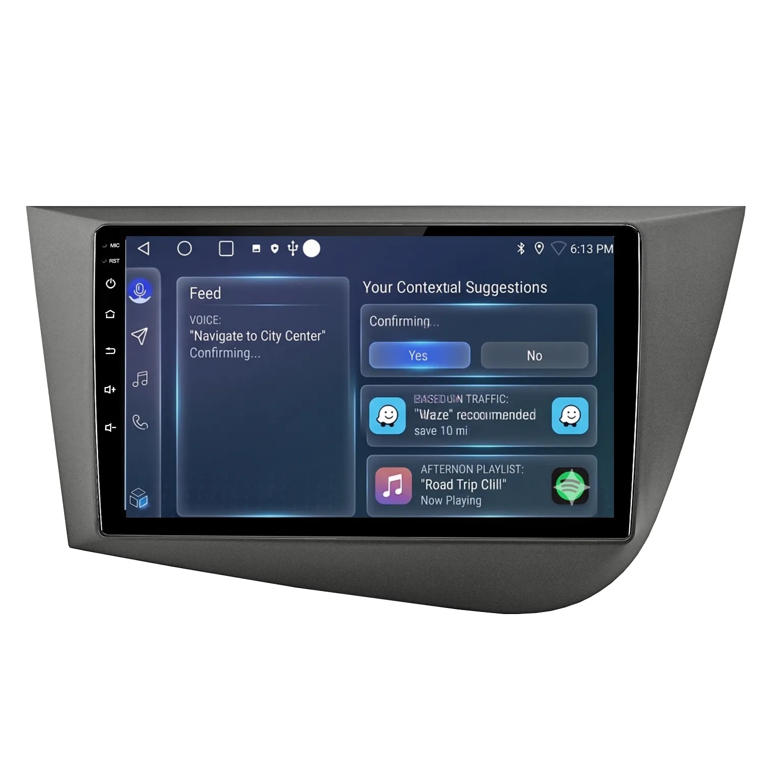 Image of Junsun 9 Zoll Autoradio Für Seat Leon 2005 To 2012