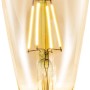 Eglo LED Leuchtmittel ST64 Amber E27, 4,9W, warmweißes Licht. Vintage-Glühbirne für smarte Beleuchtung.