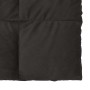 vidaXL Sommerdecke Gepolstert Anthrazit 135 x 220 cm Mikrofaser 42025910_6