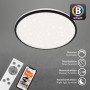 Dimmbare, smarte Brilo LED-Deckenleuchte Ivy Sky S mit Sternendekor, steuerbar per App und Fernbedienung.