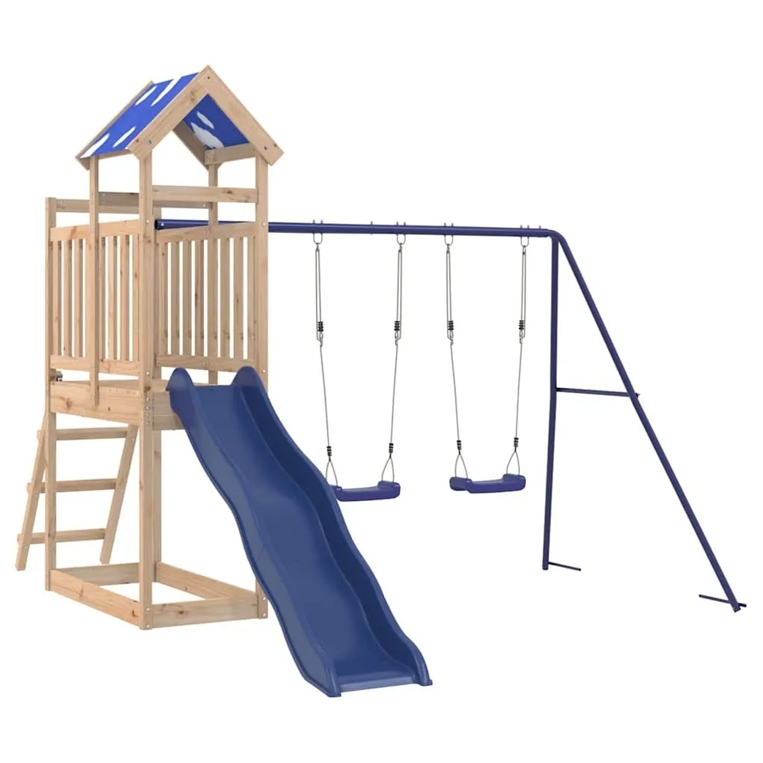 vidaXL Spielturm Massivholz Kiefer 3279079