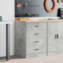 vidaXL Garagen-Aufbewahrungsschrank Betongrau Massivholz Kiefer 860601_2