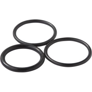 KÖRO Dichtungsset für Exzenterstopfen, 3 Größen, Dichtungsringe aus Gummi.