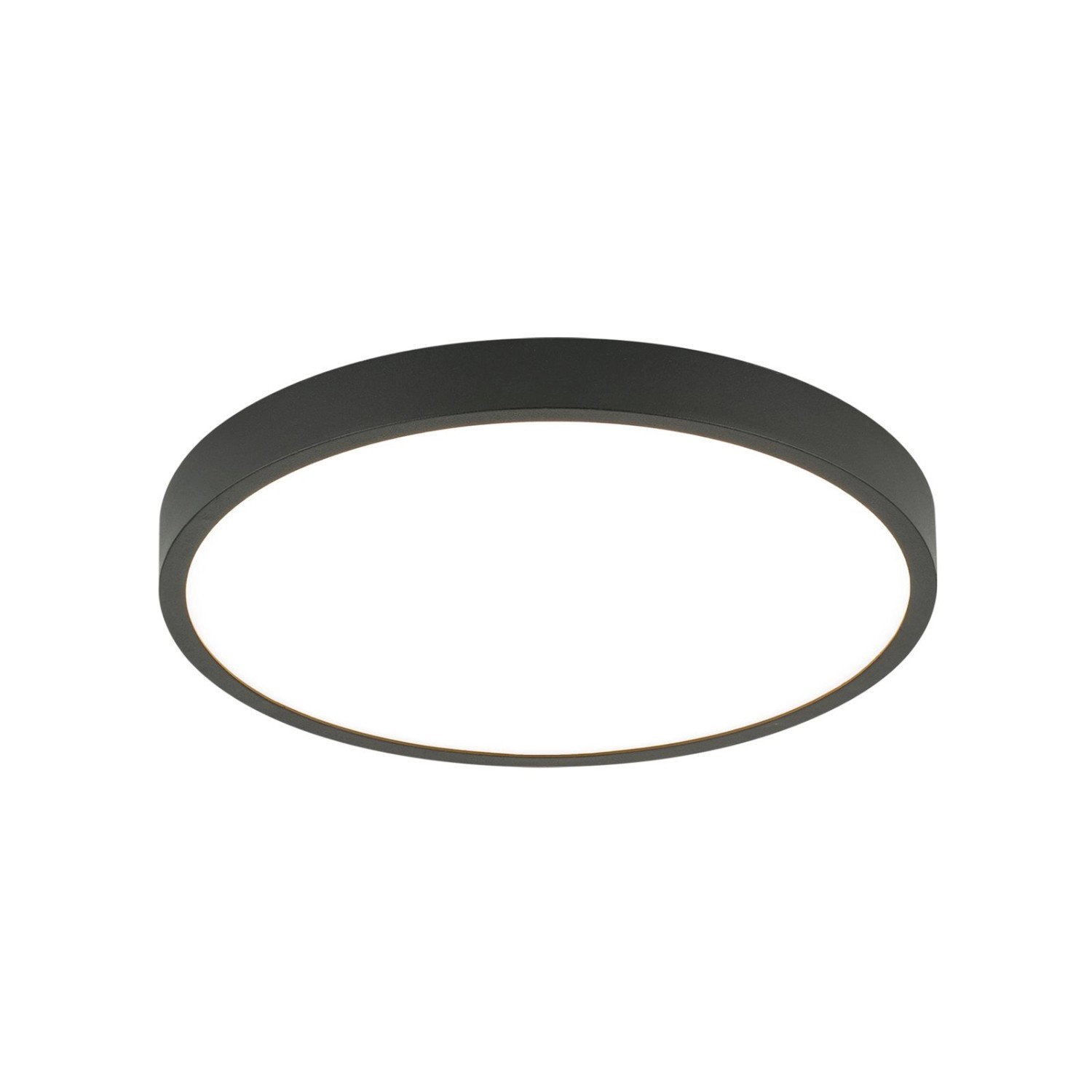 Orion Leuchten LED Deckenleuchte Ø 24 cm 24W 1980LM 3000K Schwarz