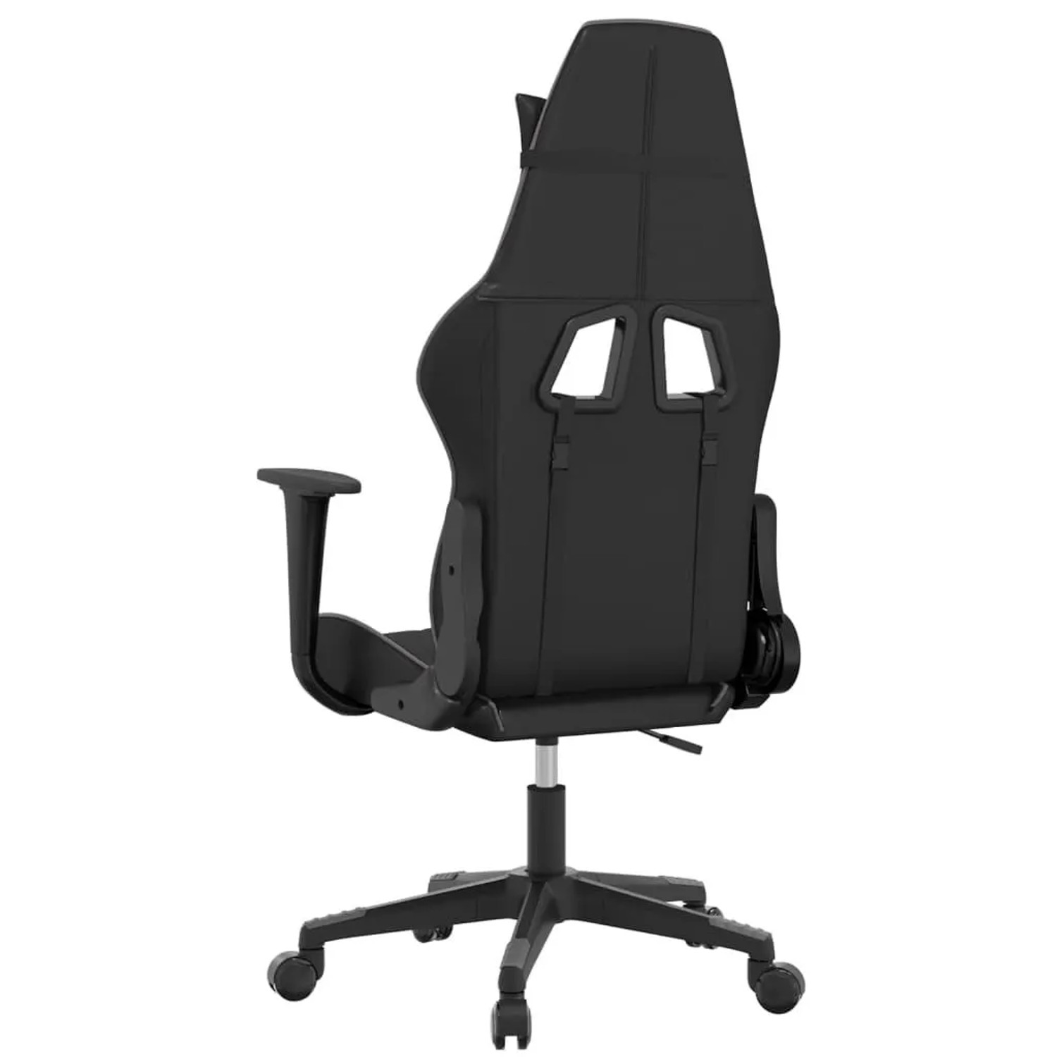 vidaXL Gaming-Stuhl mit Massagefunktion Schwarz und Grau Kunstleder 345515_5