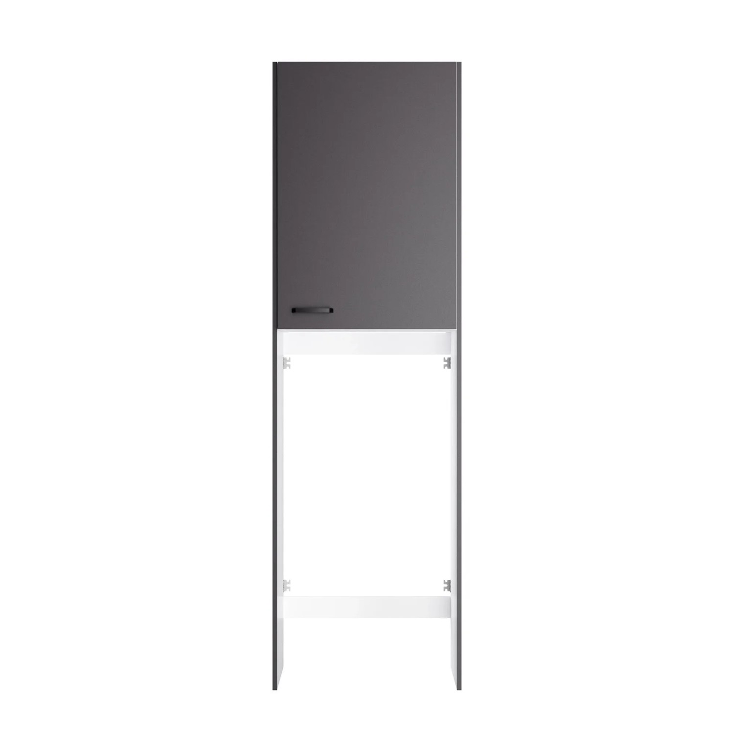 OPTIFIT Waschsäule Kiel420 60 x 210 x 57,1 cm Anthrazit Matt mit Tür