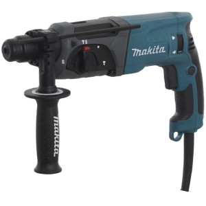 Makita Bohrhammer HR2470 (780 W) mit Tiefenanschlag und Koffer.