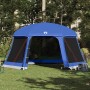 vidaXL Poolzelt mit Abnehmbarem Überzelt Netzwänden Azurblau 512x458cm 4100625_5